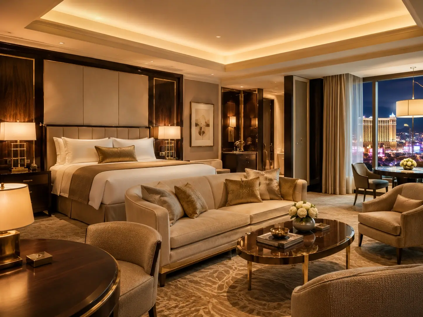 Elegancki apartament hotelowy Oak & Suite